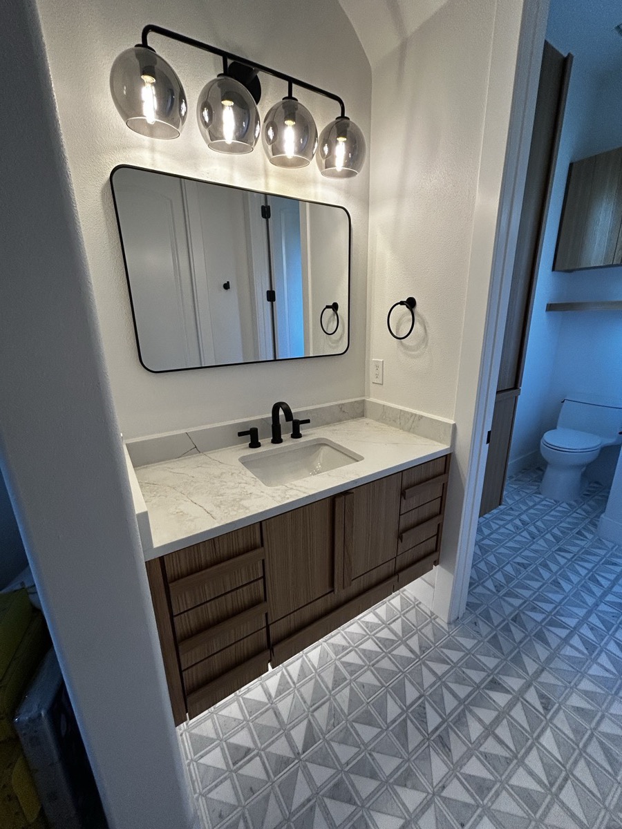 Interior renovation after - Austin TX